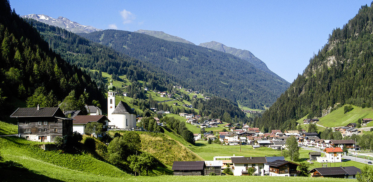 Sommer in See in Tirol - Österreich