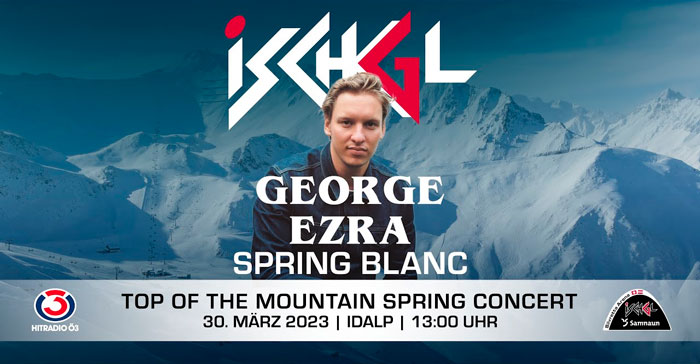 TOP OF THE MOUNTAIN EASTER  CONCERT - George Ezra
