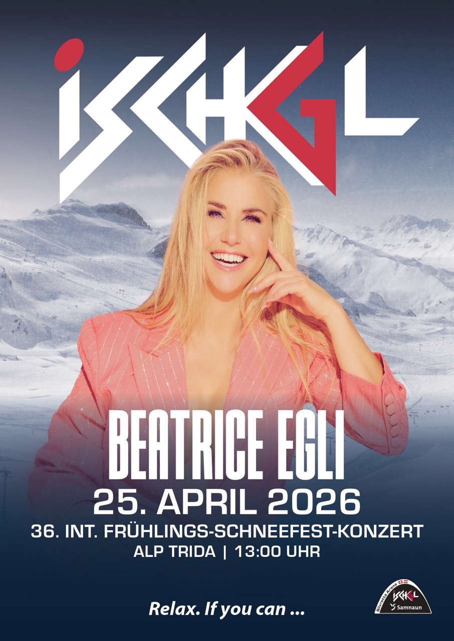 BEATRICE EGLI SINGS ON THE ALP TRIDA IN SAMNAUN